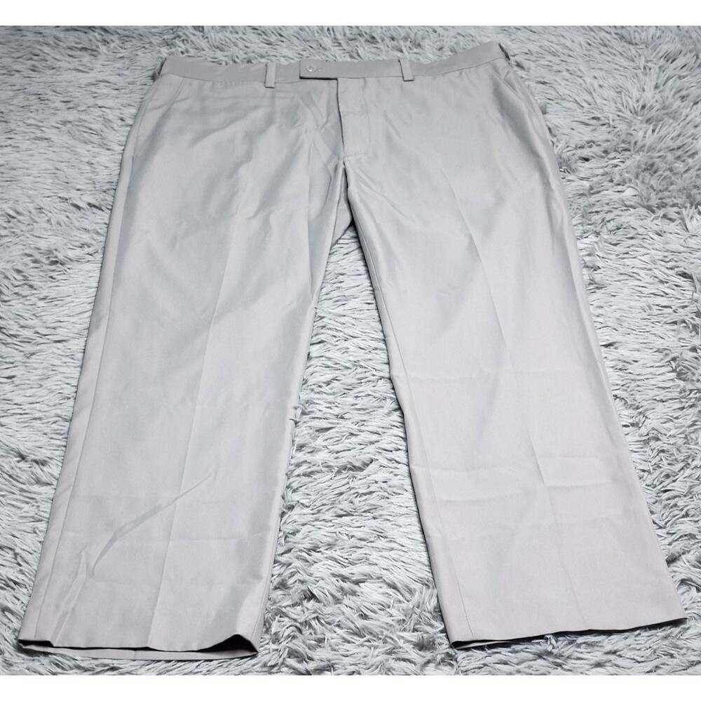 Louis Raphael Golf Pants Mens‎ 40x29 Flat Front Dress Trousers Classic Polyester